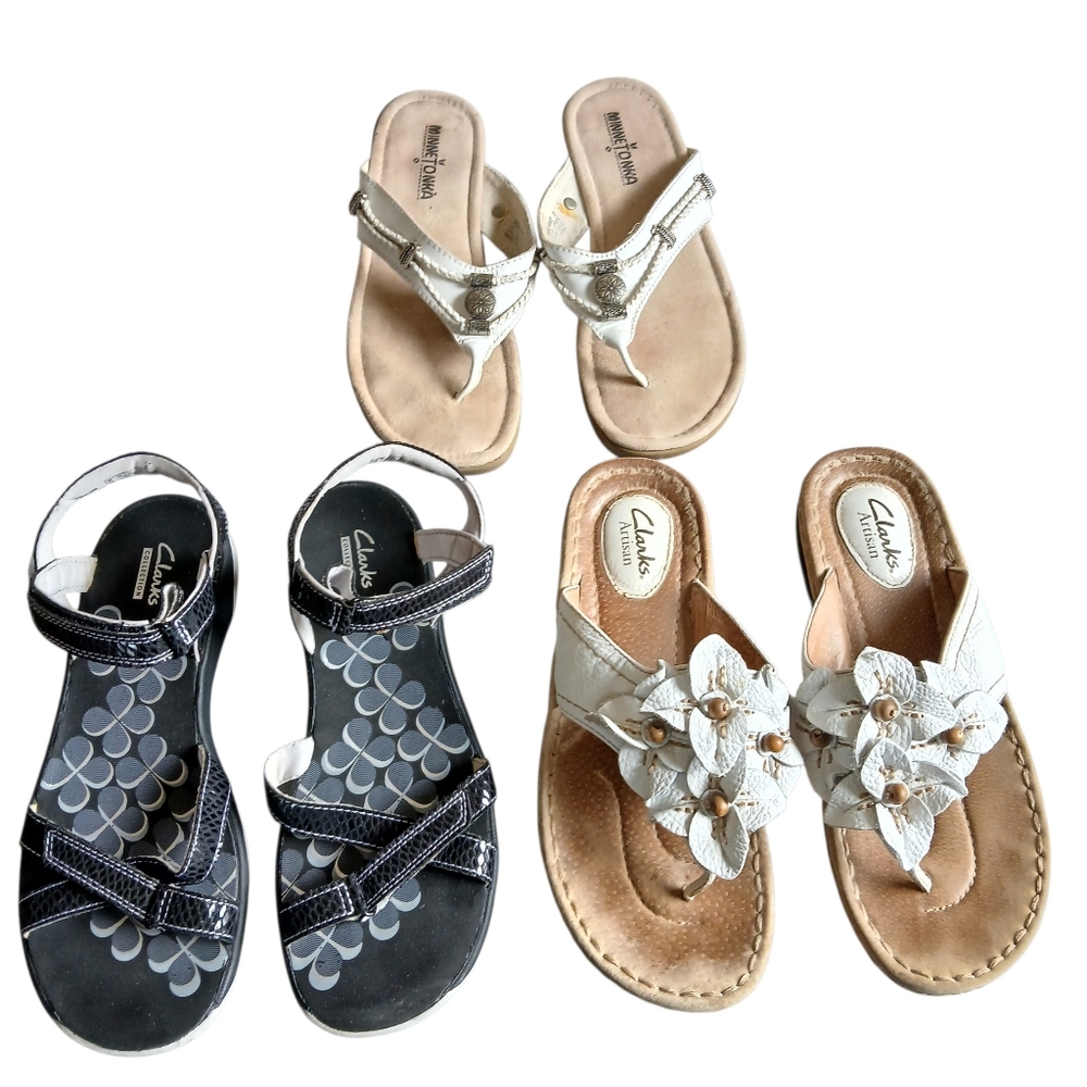 Assorted Sandals Lot of 3 Size 7
